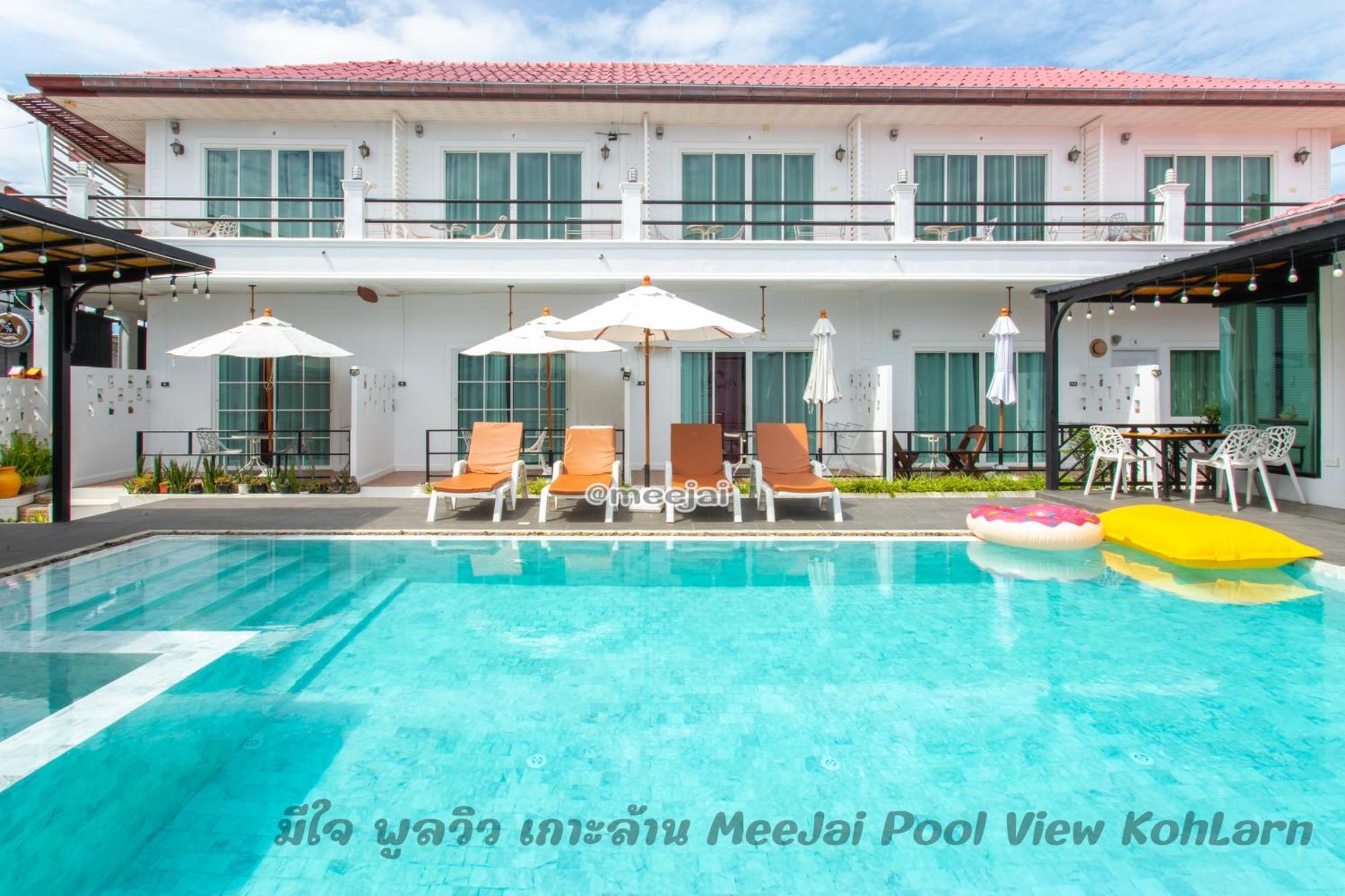 มีใจ พูลวิว เกาะล้าน Meejai Pool View Kohlarn Hotel Exterior photo
