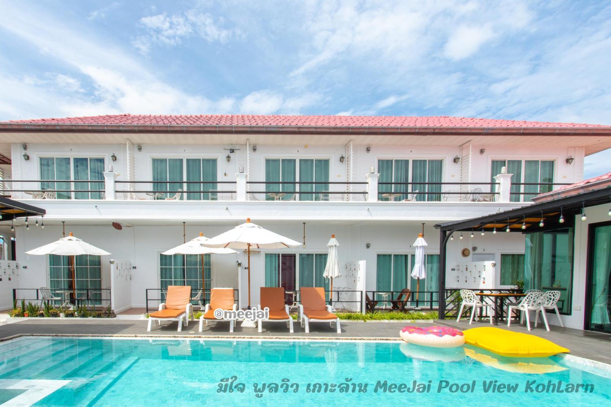 มีใจ พูลวิว เกาะล้าน Meejai Pool View Kohlarn Hotel Exterior photo
