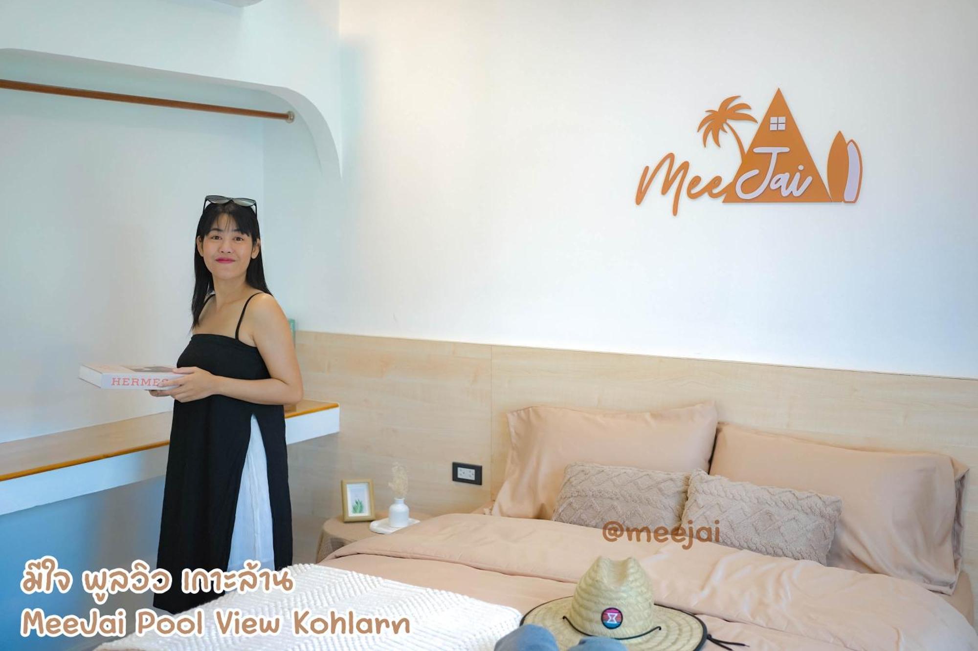 มีใจ พูลวิว เกาะล้าน Meejai Pool View Kohlarn Hotel Exterior photo