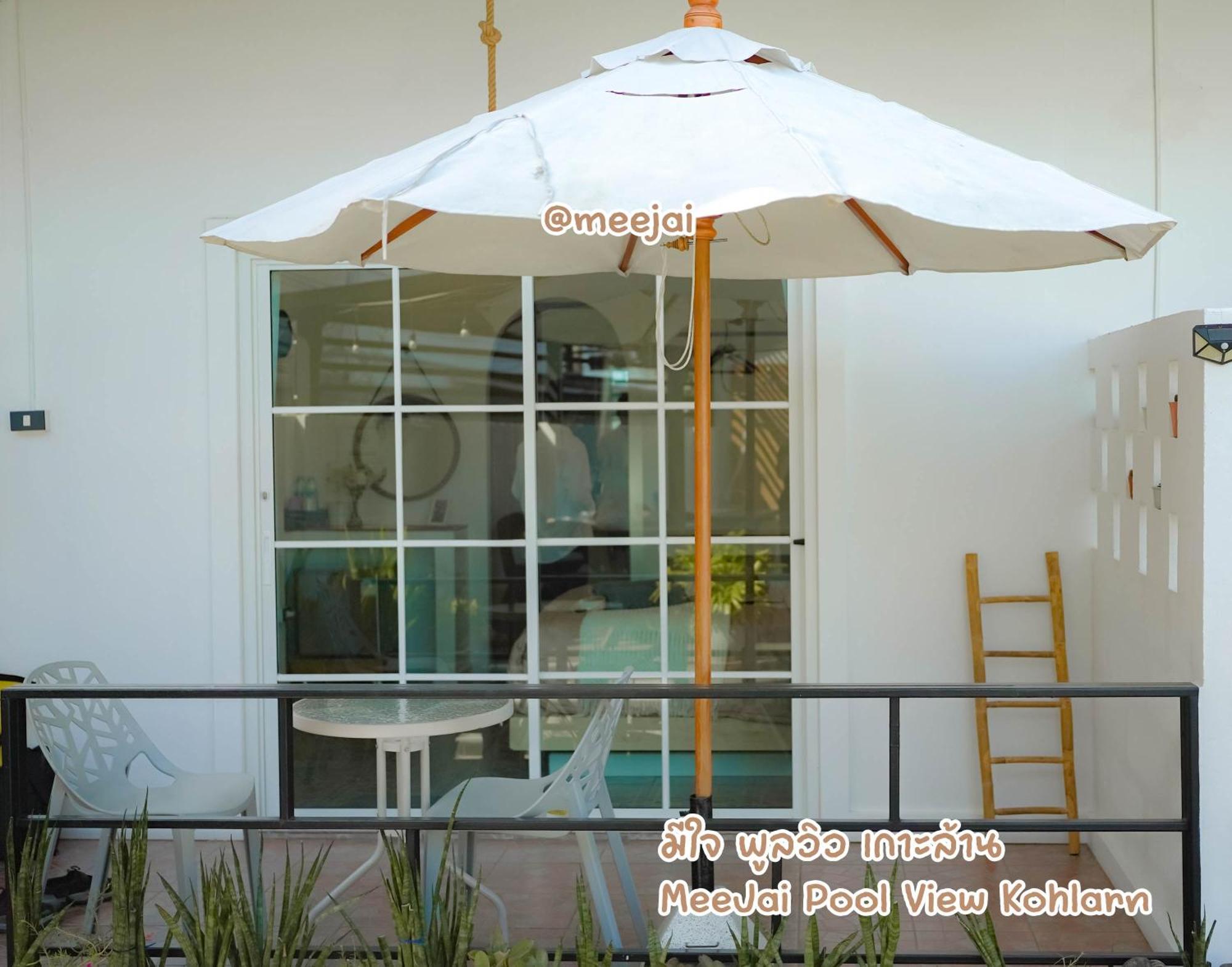มีใจ พูลวิว เกาะล้าน Meejai Pool View Kohlarn Hotel Exterior photo